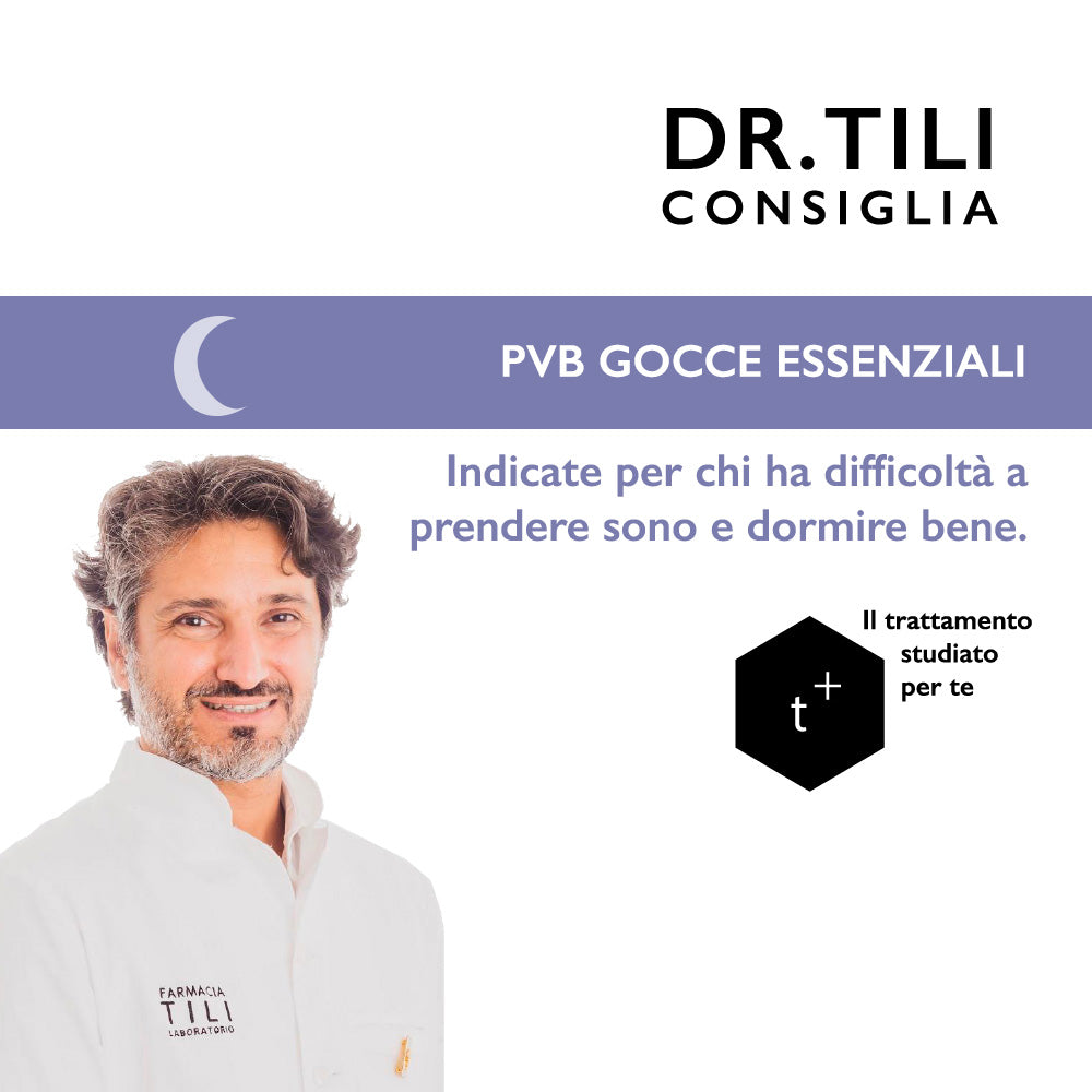 PVB Passiflora, Valeriana, Biancospino Gocce Dormire Bene 50 ml Dr.Tili - immagine 2